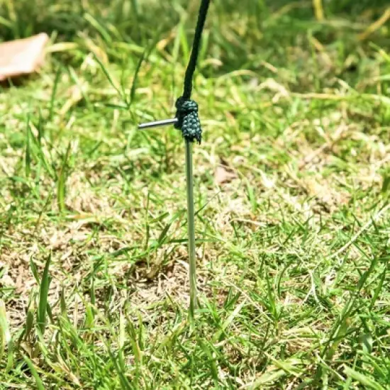 Outsunny Walk-in Greenhouse 4.7' x 4.7' x 6.4' Hot House with 3-Tier Shelving, Roll-Up Door for Outdoor, Garden image {6}