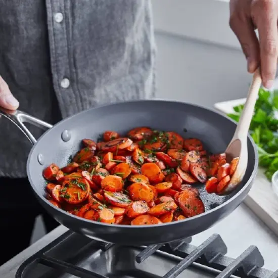 GreenPan Valencia Pro 12" Frypan Black image {4}