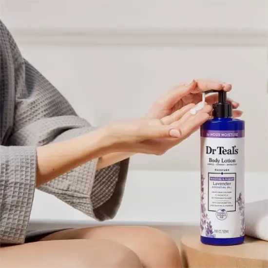 Dr Teal's Soothing Lavender Body Lotion - 18 fl oz image {2}