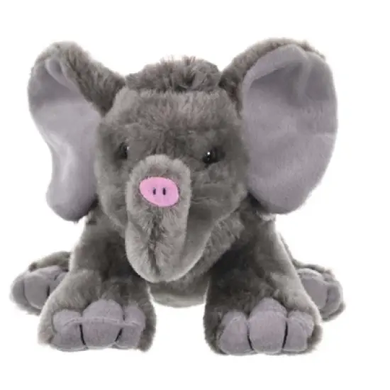 Wild Republic Cuddlekins Mini Baby African Elephant Stuffed Animal, 8 Inches image {1}