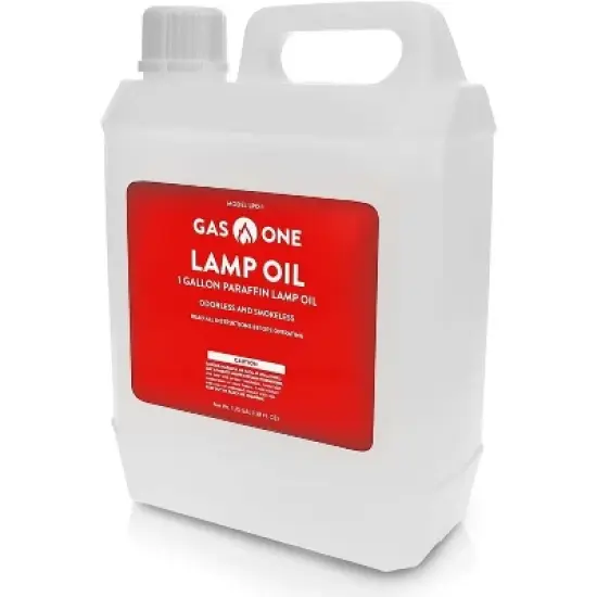 GasOne 1 Gallon Liquid Paraffin Lamp Oil &ndash; Multifunctional Lamp Oil Smokeless Odorless Indoor Ideal for Lamps, Lanterns, Tiki Torch &ndash; Safe Packaging image {6}