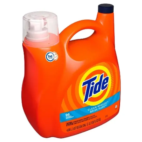 Tide Clean Breeze High Efficiency Liquid Laundry Detergent image {1}