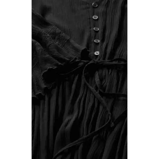 Women's Plus Size Cadence Dress - Black | AVEOLOGY image {5}
