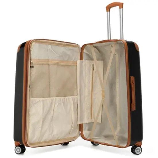 Miami CarryOn Collins Expandable Hardside Checked 3pc Luggage Set image {1}