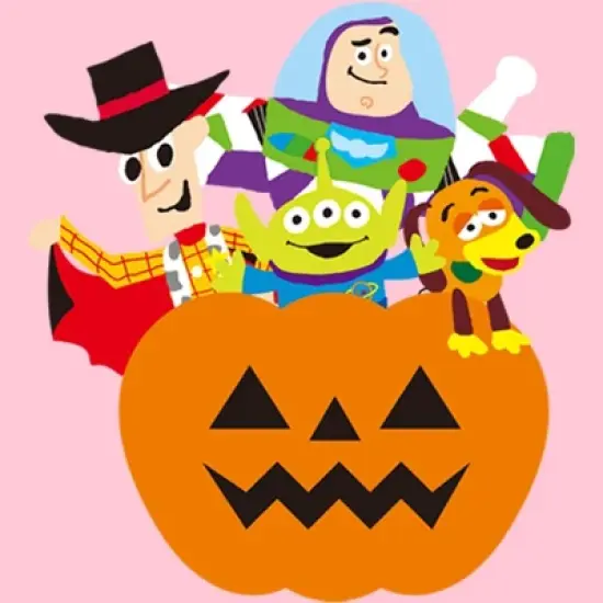 Girl's Toy Story Halloween Toy Treats T-Shirt image {1}