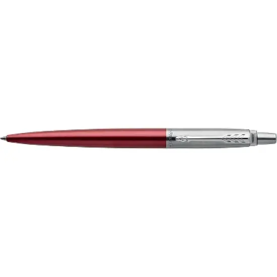 Parker Jotter Kensington Red CT Retractable Ballpoint Pen Medium Point Blue Ink (1953241) image {1}