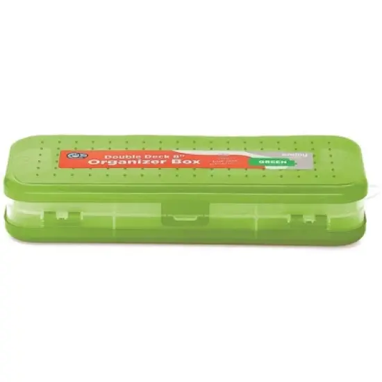 Enday 8" Double Desk Organizer Box image {9}