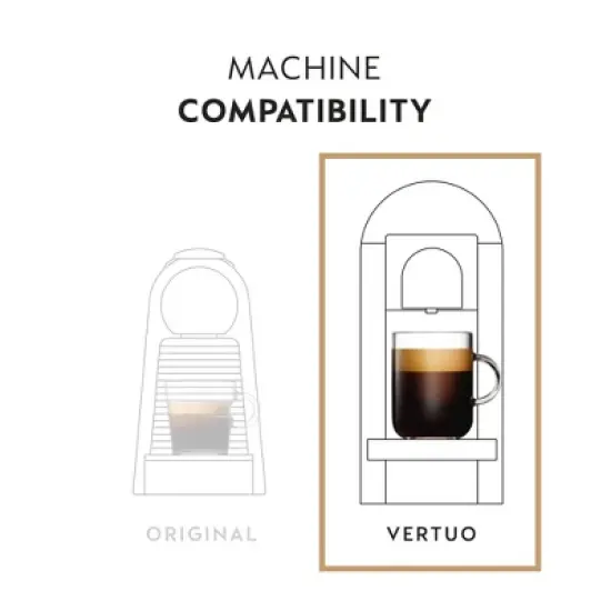 Nespresso Vertuo Stormio Coffee Capsules Dark Roast - 40ct image {2}