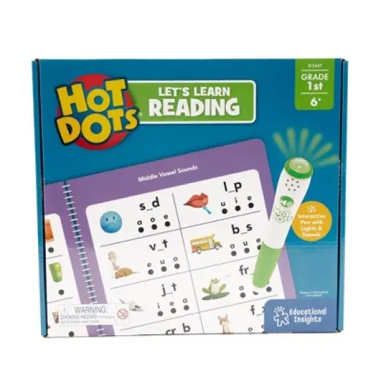 Educational Insights Hot Dots Let's Learn Reading - 1st Grade image {2}