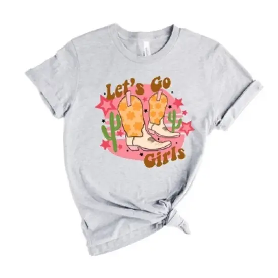 Simply Sage Market Women's Let's Go Girls Cactus Short Sleeve Graphic Tee image {5}