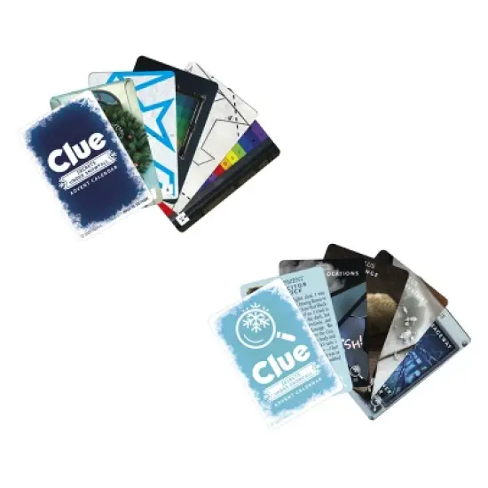 Hasbro Gaming Clue Secrets Under Snowfall Advent Board Game image {3}