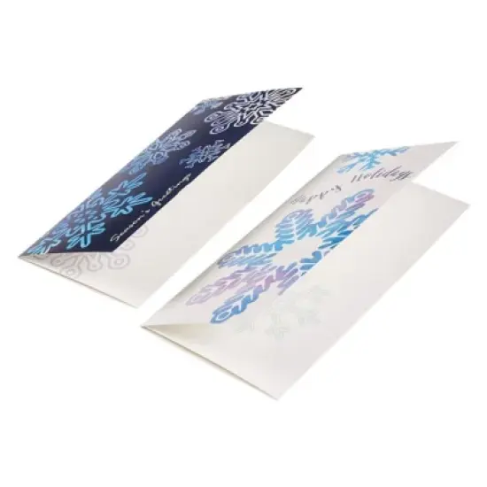 Best Paper Greetings 36 Pack Christmas Money Cards with Envelopes, 6 Holiday Snowflake Designs (3.6 x 7.25 In) image {4}