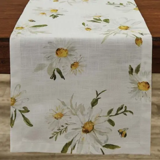 Split P Daisies Table Runner 15" X 72" image {4}