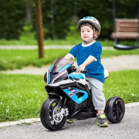 Aosom Licensed BMW HP4 Kids Electric Motorcycle Ride-On Toy 3-Wheels 6V Battery Powered Motorbike with Music for Girls Boy 18 - 60 Months image {2}