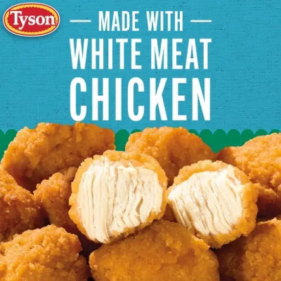 Tyson Lightly Breaded Chicken Bites - Frozen - 20oz image {1}