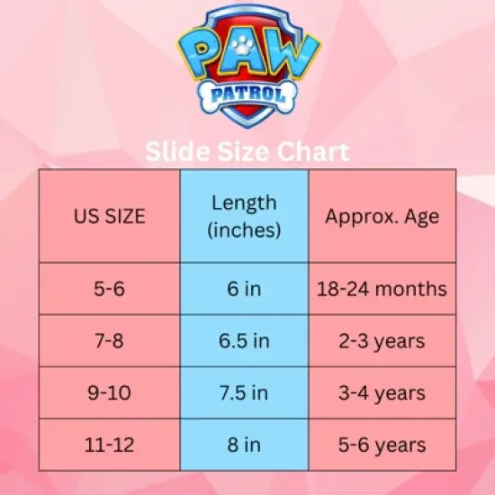 Nickelodeon Paw Patrol Kids Boys Girls Flip Flop Summer Beach Slide Sandals with back strap (Sizes 5-12 Toddler/Little Kid) image {5}