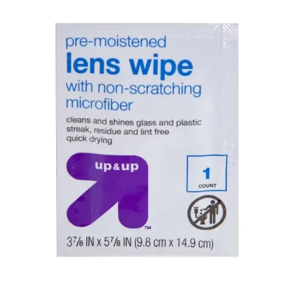 Pre-Moistened Lens Wipes - 60ct - up&up&trade; image {3}