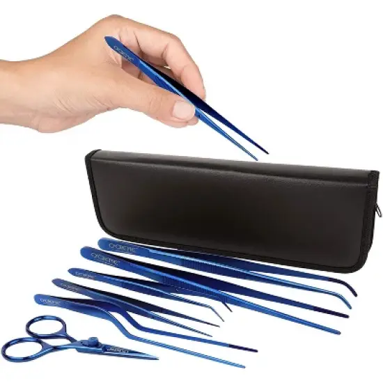 O'Creme Set of Culinary Tweezer Tongs - Set of 6 image {2}