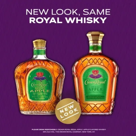 Crown Royal Regal Apple Flavored Whisky - 750ml Bottle image {4}