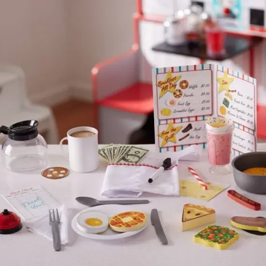 Melissa & Doug Star Diner Restaurant Play Set image {8}