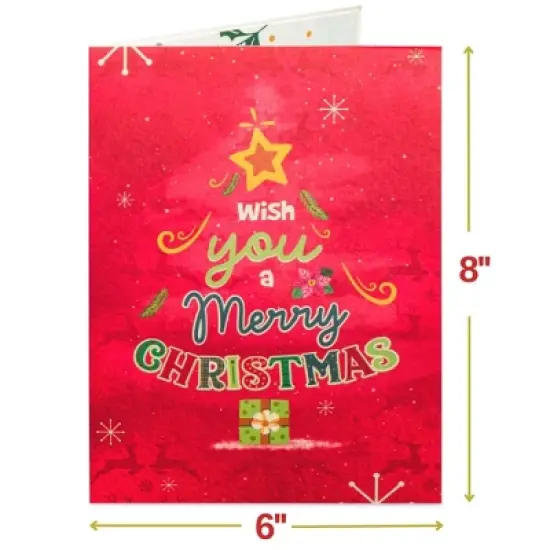 Paper Love Merry Christmas Pop Up Card image {1}