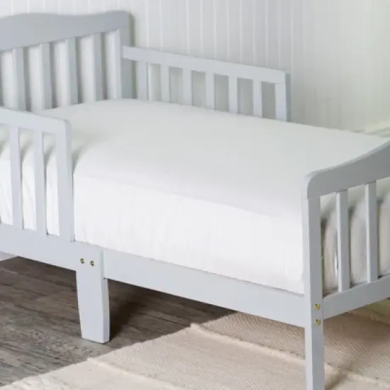Orbelle Contemporary Solid Wood Toddler Bed image {1}