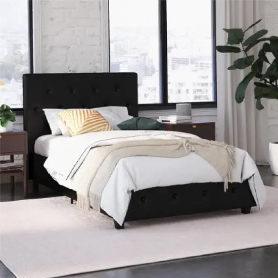 DHP Dakota Upholstered Platform Bed image {2}