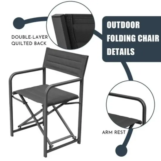 Aoodor Portable Aluminum Camping Chair image {4}
