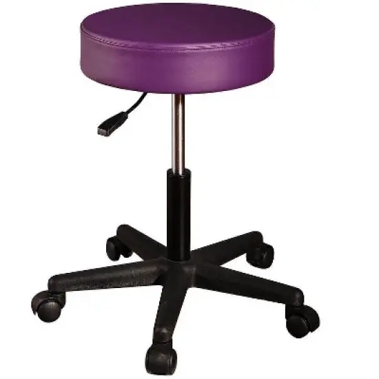 Master Massage Pneumatic Hydrolic Rolling Swivel Stool image {6}