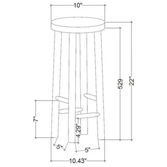 Shaker Drink Side Table - Hearth & Hand&trade; with Magnolia image {6}