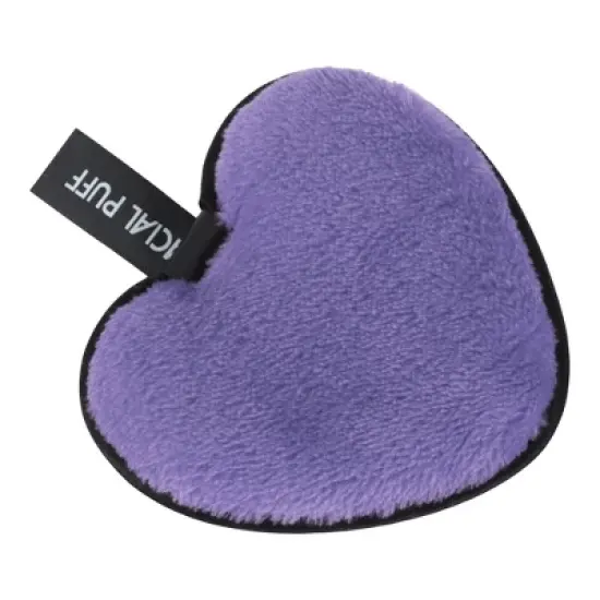 Unique Bargains Heart-shaped Facial Sponges 3.94"x3.15" 1 Pc image {14}