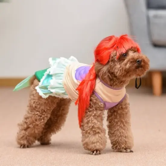 Halloween Disney Little Mermaid Dog Costume image {5}