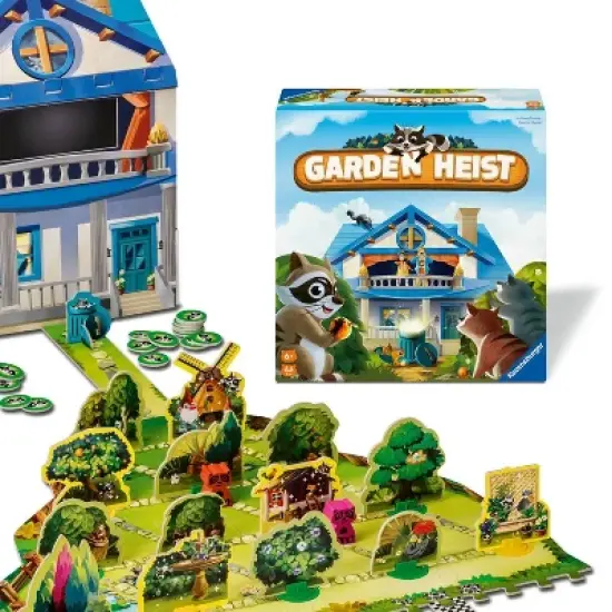 Ravensburger Garden Heist Game: Creative Thinking, 15-20 Minutes Play, 2-4 Players, Includes Board & Pieces image {4}