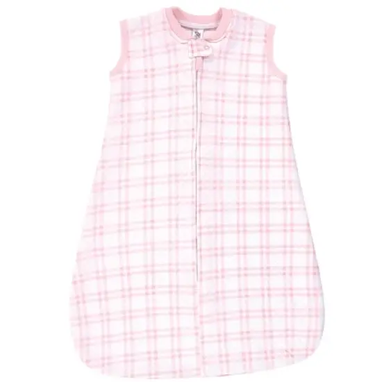 Hudson Baby Infant Girl Premium Quilted Sleeveless Sleeping Bag and Wearable Blanket, Winter Forest 2-Pack image {2}