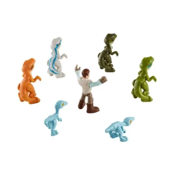 Fisher-Price Imaginext Jurassic World Raptor Trainer Owen Set image {4}