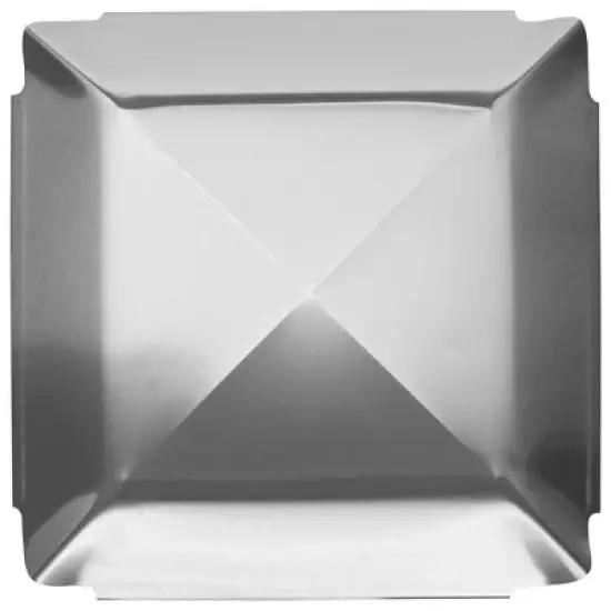 Draft King SS816U Single 304 Stainless Steel Round Slip In Flue Chimney Cover Hood for 15.5 to 16.5 Inch Diameter Masonry Chimneys image {2}