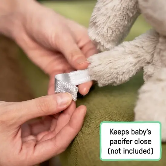 Ingenuity Sylvi Plush Soother, Activates With Cries and Motion, Lights, Music, Attaches to Pacifier image {4}