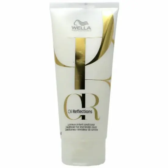 Wella Oil Reflections Luminous Instant Conditioner (6.76 oz) Instant Hair Shine and Smoothness with Camellia Oil image {3}