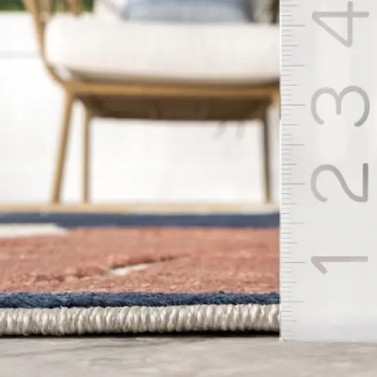 nuLOOM Tova Colorful Floral Indoor/Outdoor Area Rug image {2}