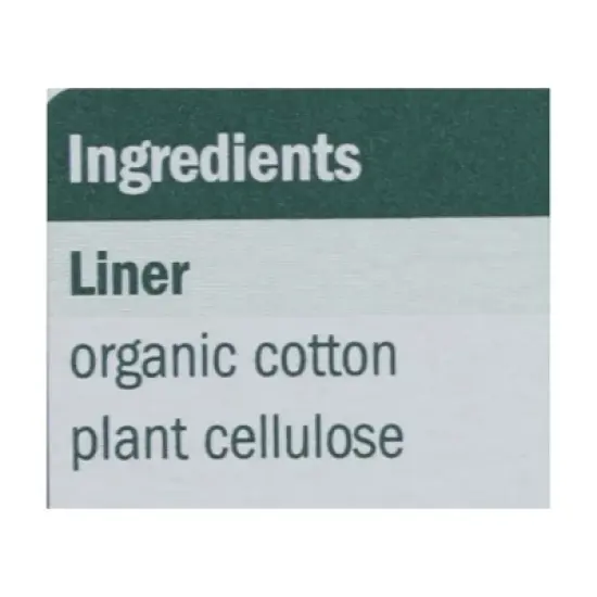 Natracare Organic Cotton Panty Liners Tanga - 30 ct image {3}