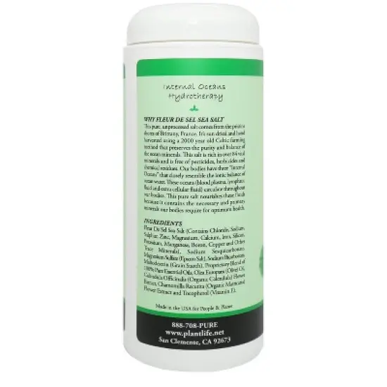 Detox Bath Salt Soak 16oz | Mineral-Rich Blend for Toxin Elimination & Wellness Support | Natural Aromatherapy | Plantlife image {2}