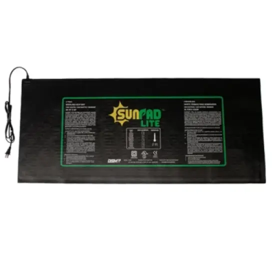 SUNPACK SunPad Lite 100W Seedling Heating Mat, Black, 48" x 20.75" image {1}