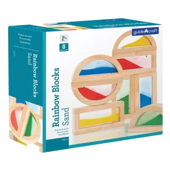 Guidecraft Sand Blocks - 8 Piece Set image {3}