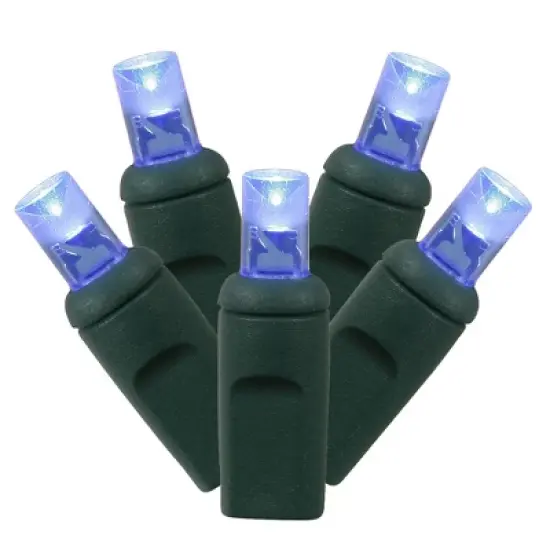Vickerman Single Mold Wide Angle LED Christmas light set 6"x35'L image {3}