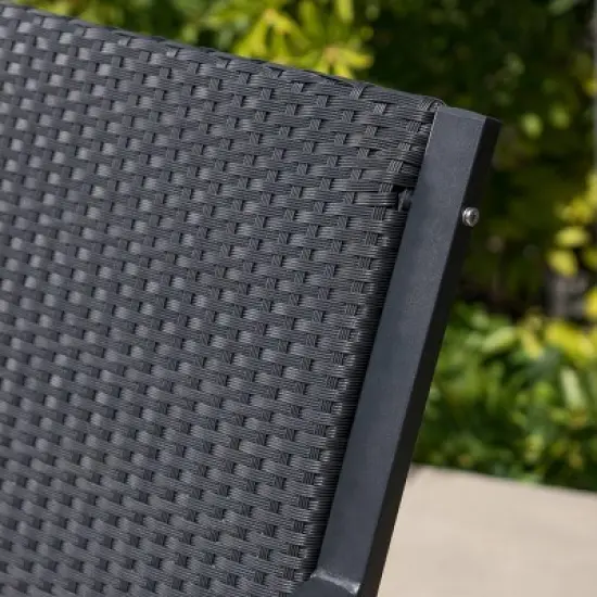 Harmony Wicker Patio Rocking Chair - Christopher Knight Home image {4}