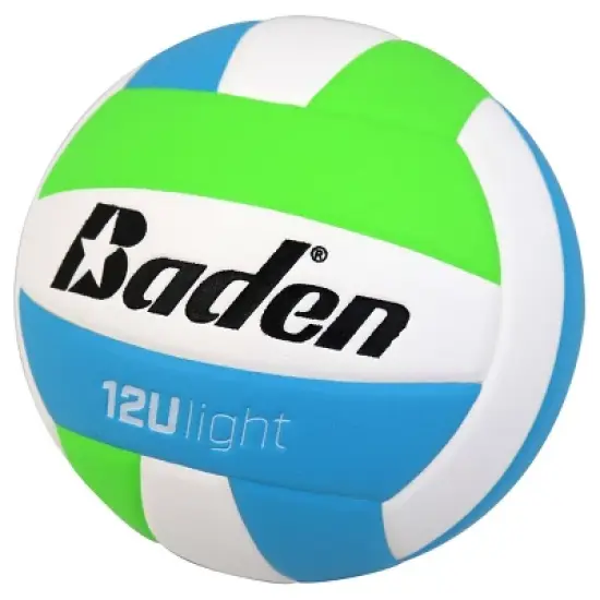 Baden Youth Series 12U Light Volleyball - Blue/Green image {1}