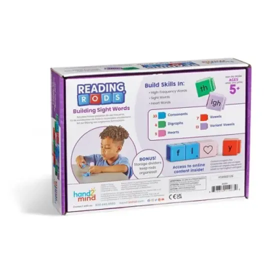 Hand2Mind Reading Rods Beginning Sight Words image {5}