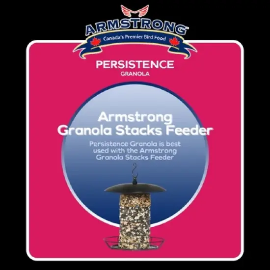 Armstrong Wild Bird Food Royal Jubilee Persistence Granola Stack, 7.05oz image {3}