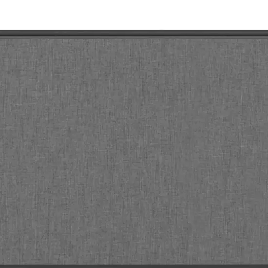 Mcarthur Metal and Upholstered Canopy Bed Matte Black/Gray Fabric - Hillsdale Furniture image {10}