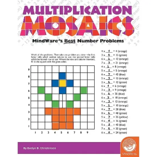 MindWare Math Adventures Multiplication And Division: Set Of 3 - Brainteasers image {2}